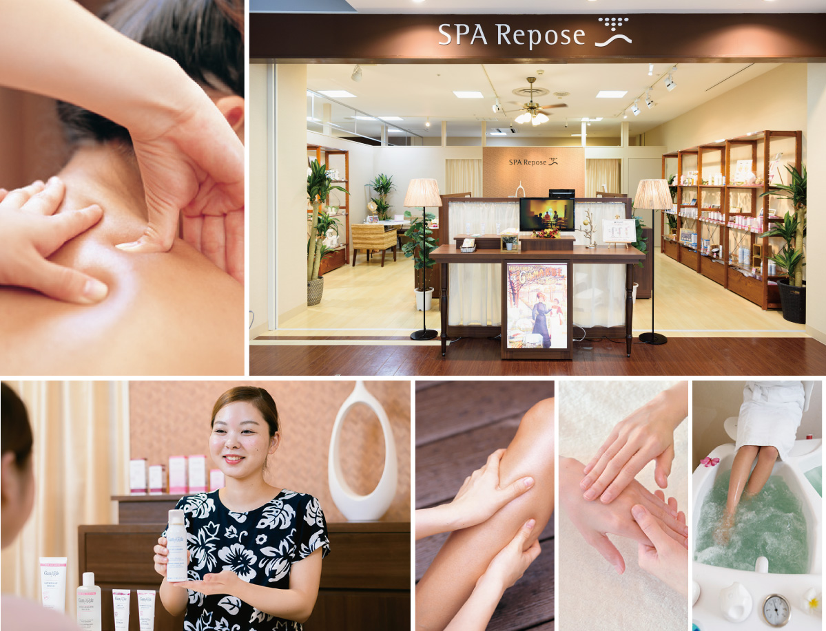 Spa Repose Counter Aeon Naha Store